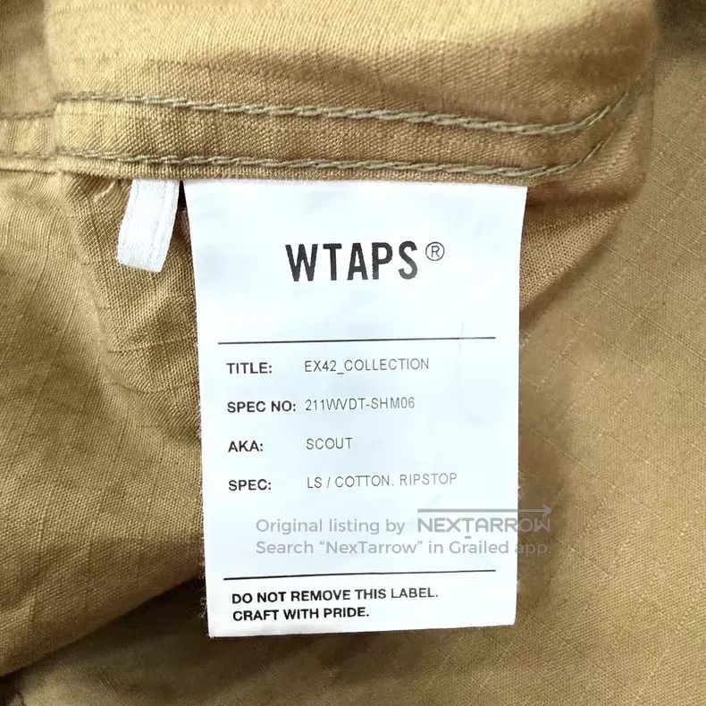Wtaps Wtaps Casual Collarless Two-pocket Shirt Size US L / EU 52-54 / 3 - 6 Thumbnail