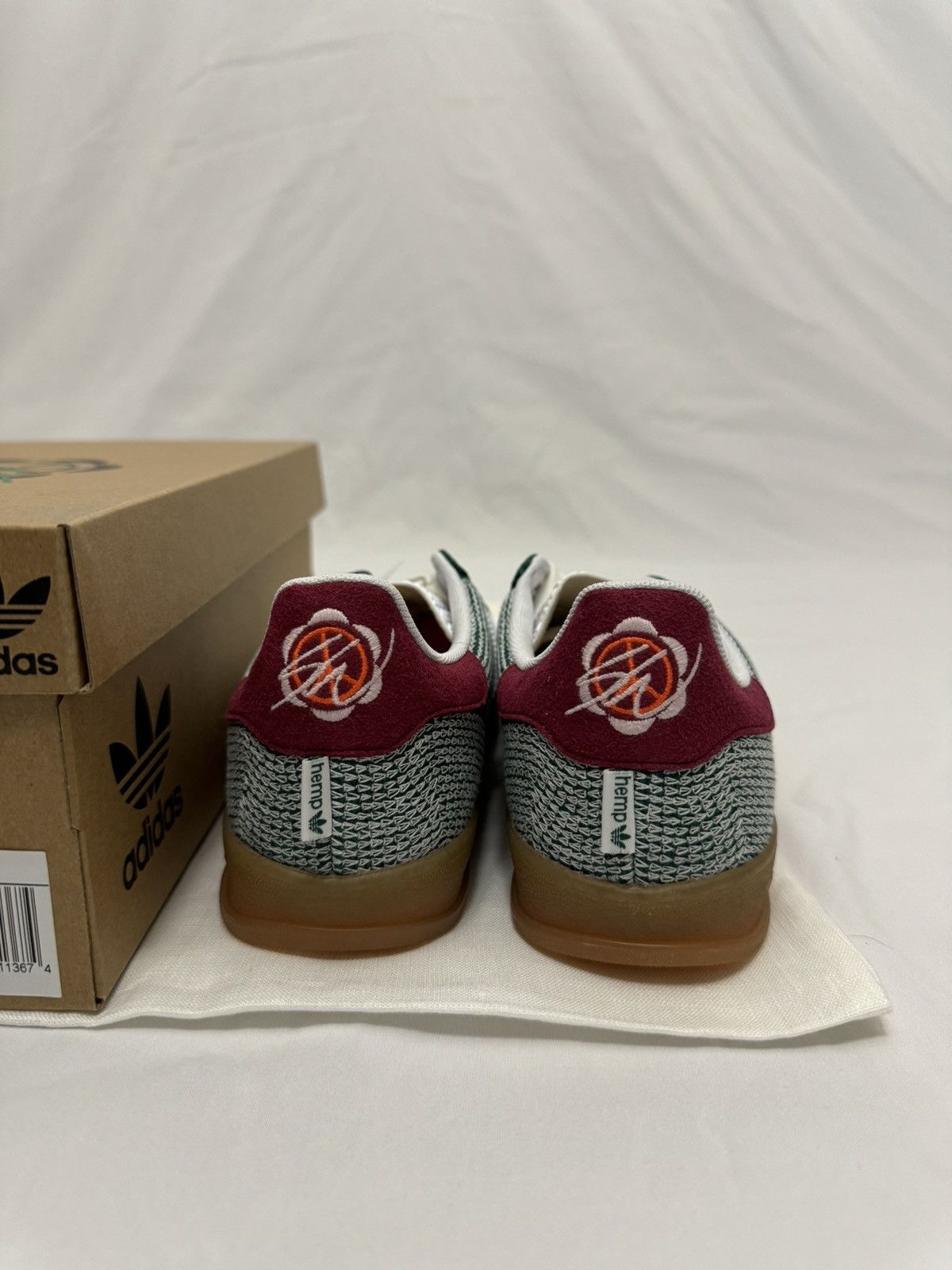 Adidas adidas Gazelle Indoor Sean Wotherspoon Hemp Green Size US 7 / EU 40 - 4 Thumbnail