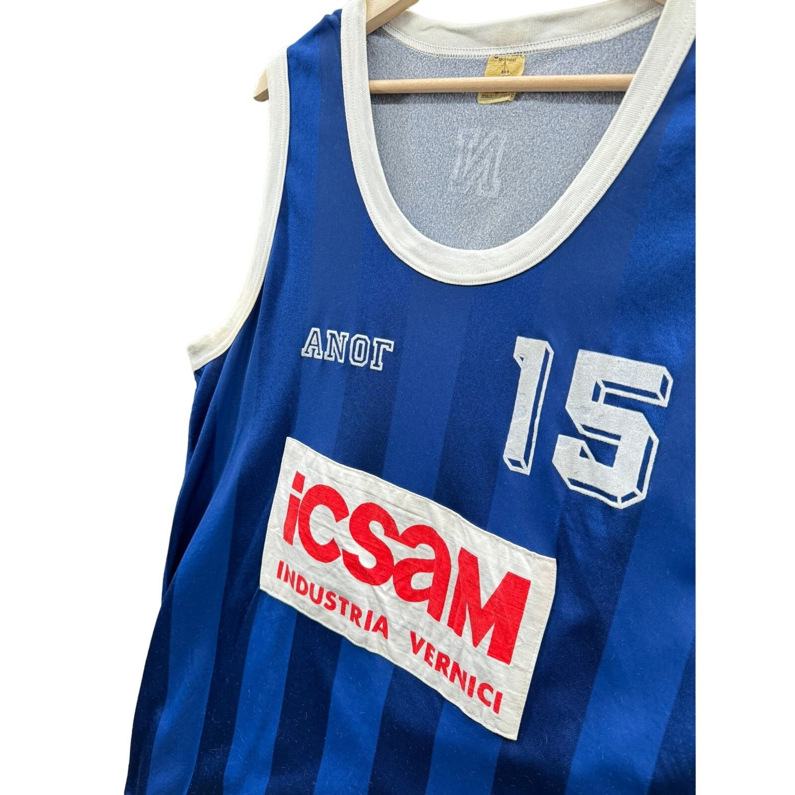 Vintage 1990's Comfort Sportswear Greek Basketball League Jersey Size US XXL / EU 58 / 5 - 5 Thumbnail