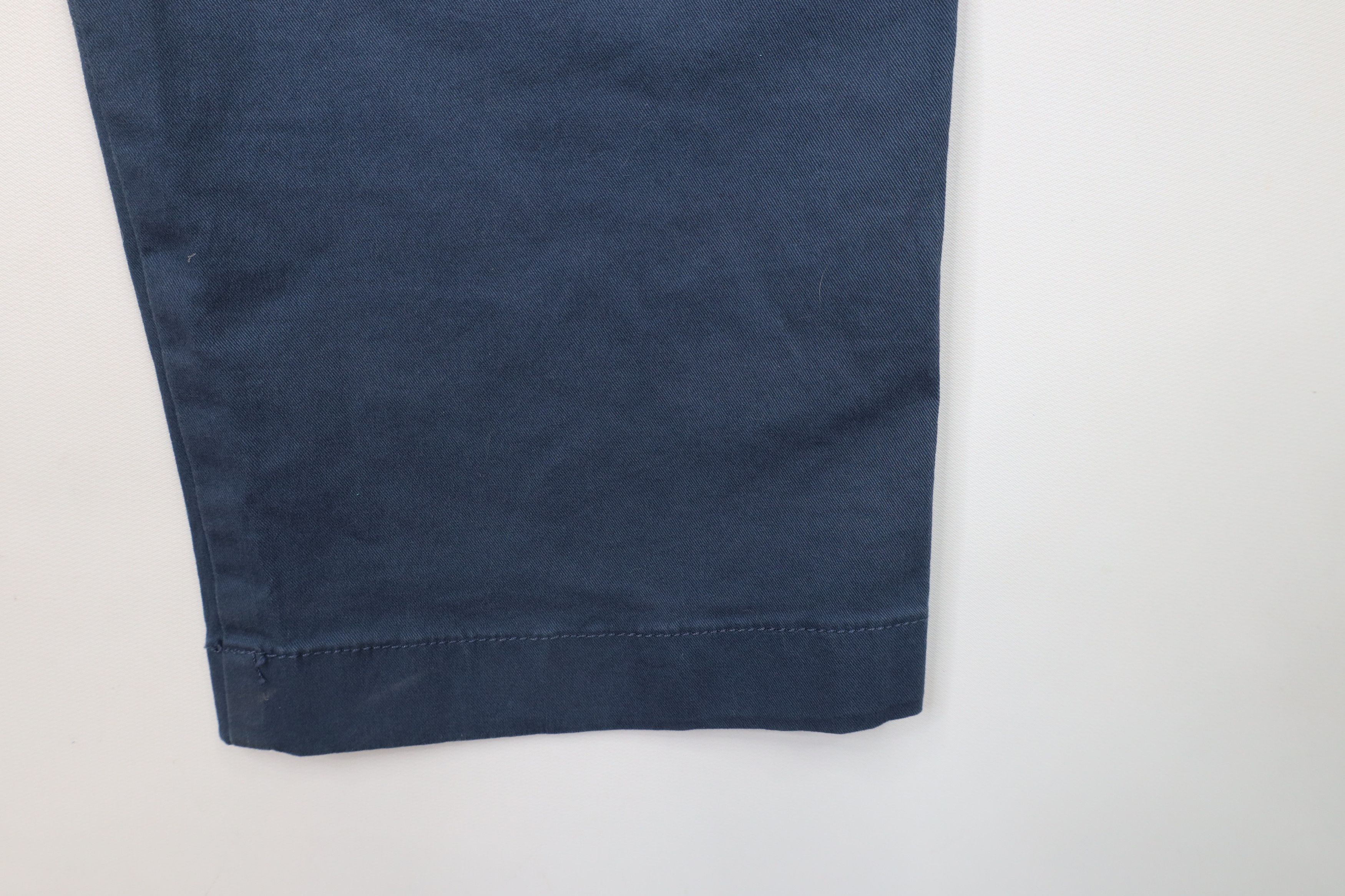 J.Crew × Vintage J Crew Flex Sutton Straight Leg Chinos Chino Pants Blue Size US 34 / EU 50 - 13 Thumbnail