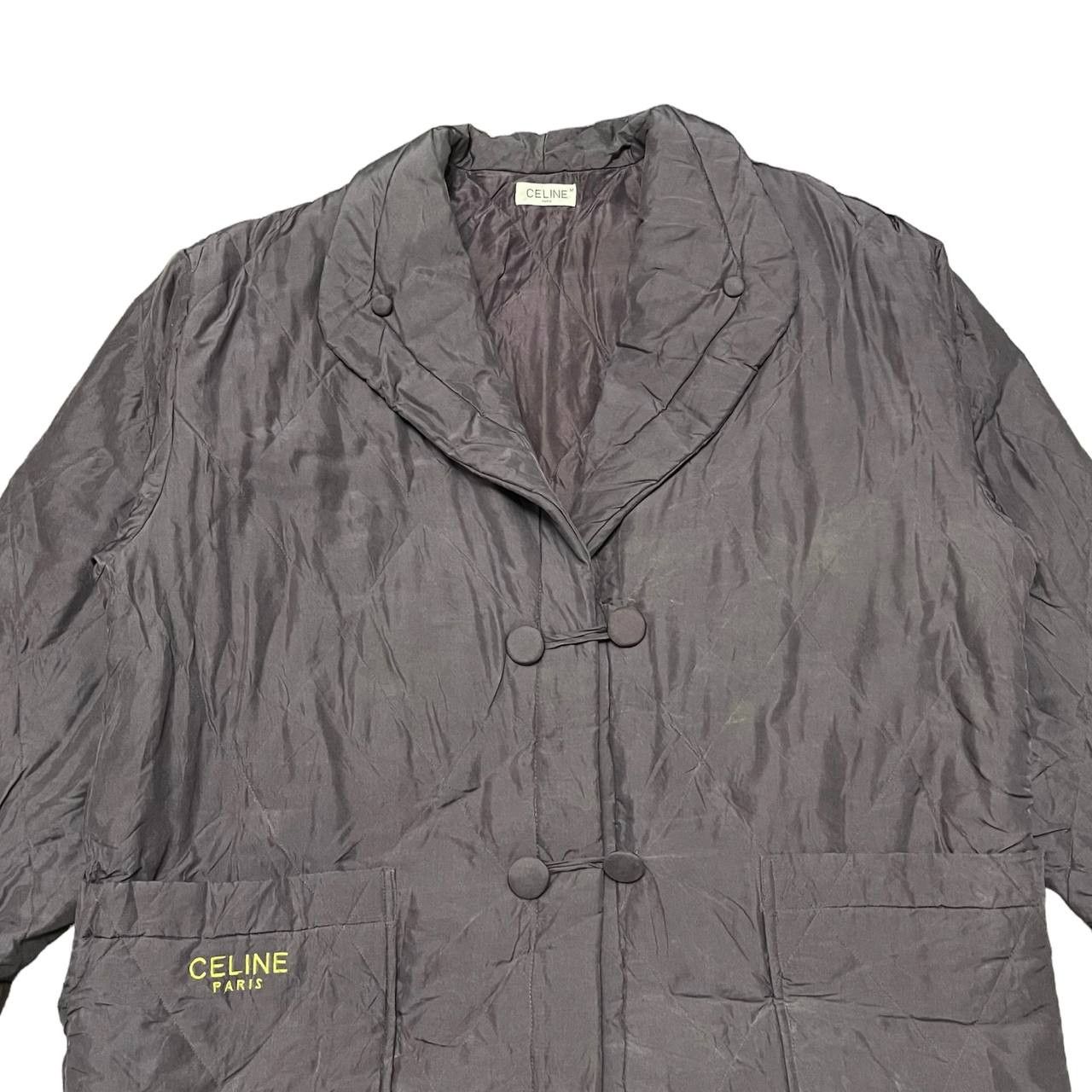 Celine Vintage Celine Paris Silk Long Jacket Size US M / EU 48-50 / 2 - 2 Thumbnail