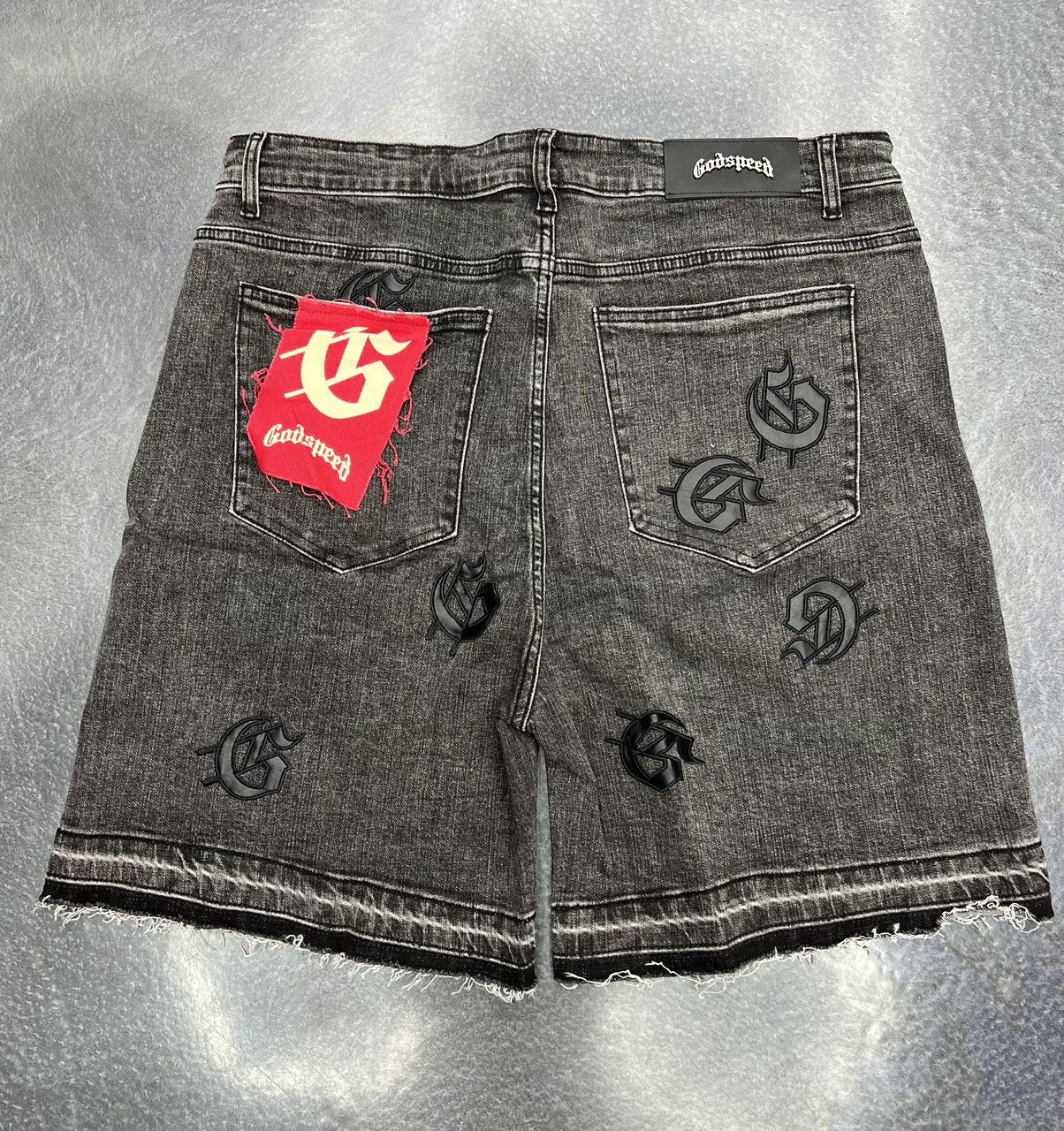 Godspeed Godspeed Infinity Denim Shorts Size US 38 / EU 54 - 8 Thumbnail