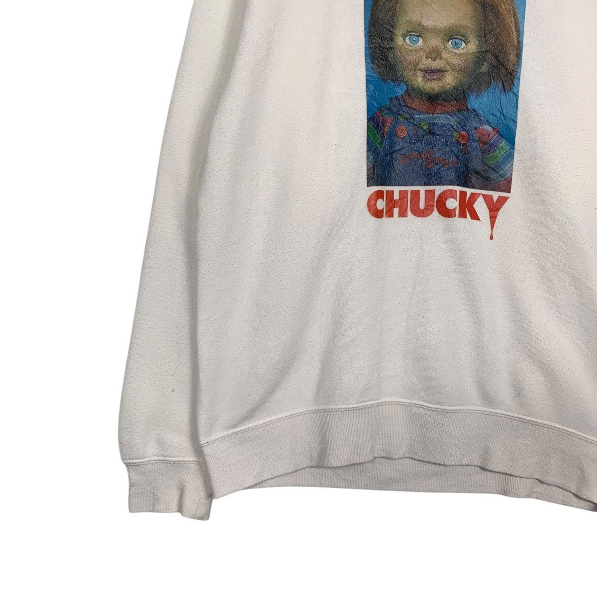 Japanese Brand Official Movie Chucky Big Logo Sweatshirt Size US L / EU 52-54 / 3 - 3 Thumbnail