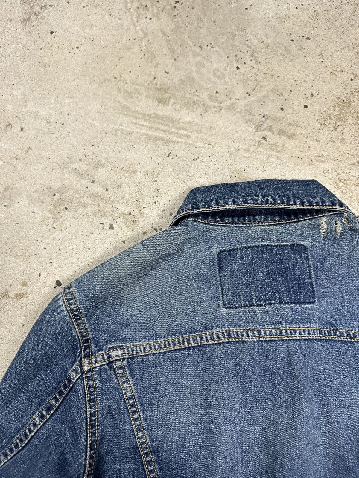Diesel Vintage Y2K Diesel Denim Jeans Trucker Jacket Size S / US 4 / IT 40 - 17 Thumbnail