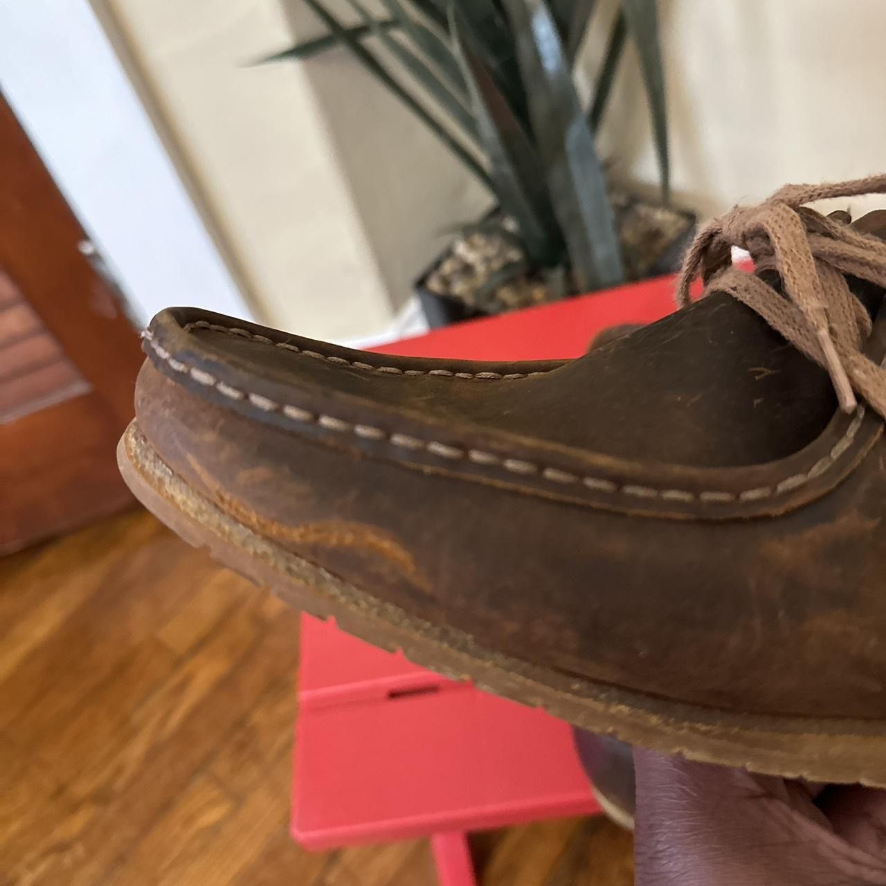 Clarks Clarks Originals Men's Wallabee Brown Leather Low Top Shoes Size US 9.5 / EU 42-43 - 7 Thumbnail