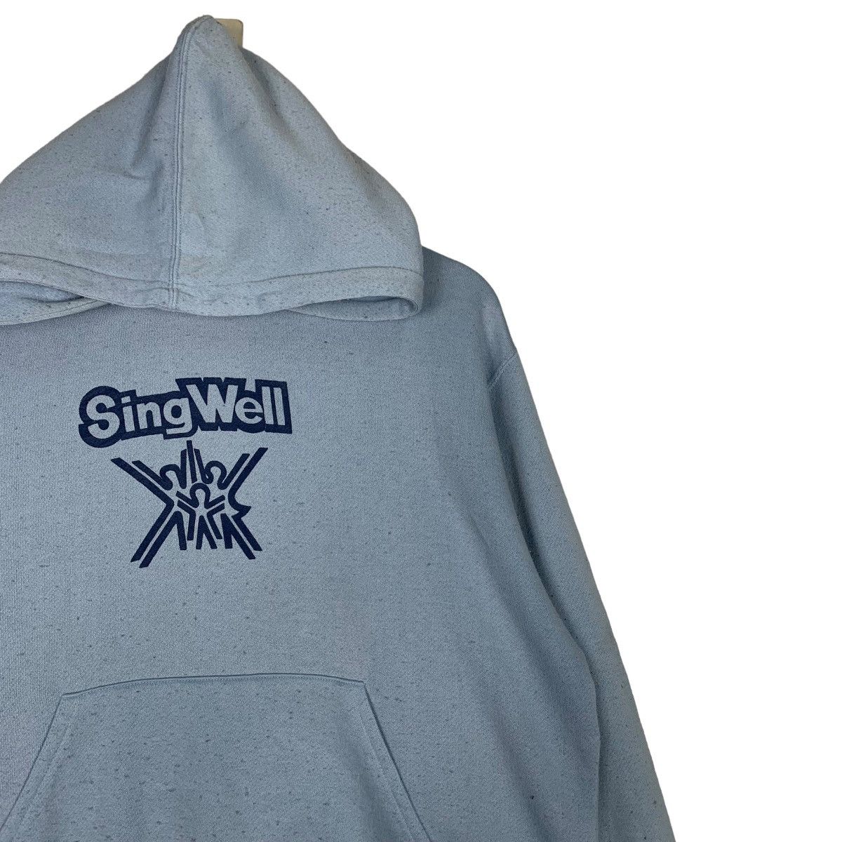 Vintage FREEDE-LIVERY Sing Well Logo Pullover Hoodies #0771-C35 Size US M / EU 48-50 / 2 - 6 Thumbnail