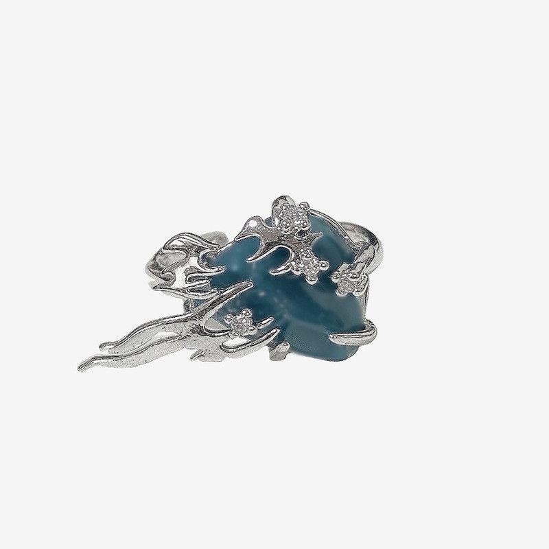 Jewelry Rare Jewelry Rings Open Size Chrome Ring (Size 7-13) Size ONE SIZE - 5 Thumbnail
