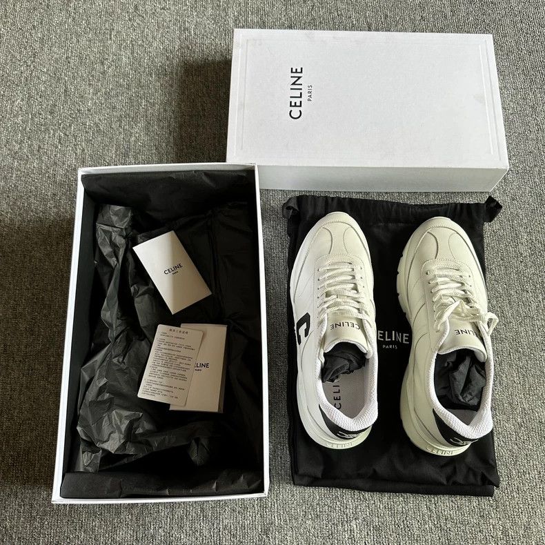 Celine CELINE Letter casual sports shoes Size US 8 / EU 41 - 6 Thumbnail
