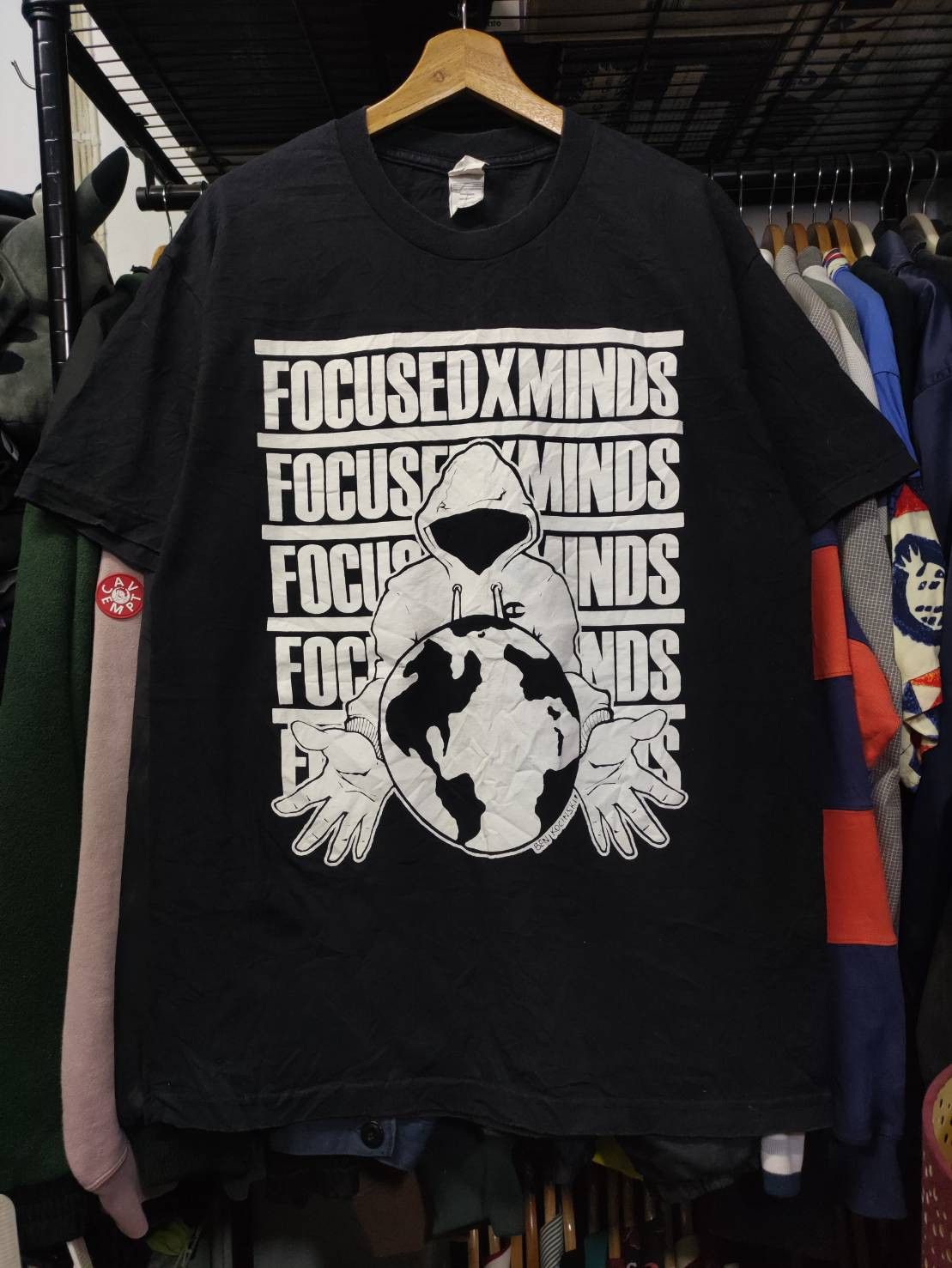 Band Tees Vtg Focused Minds Band Milwaukee Straight Edge HardCore Size US L / EU 52-54 / 3 - 2 Thumbnail