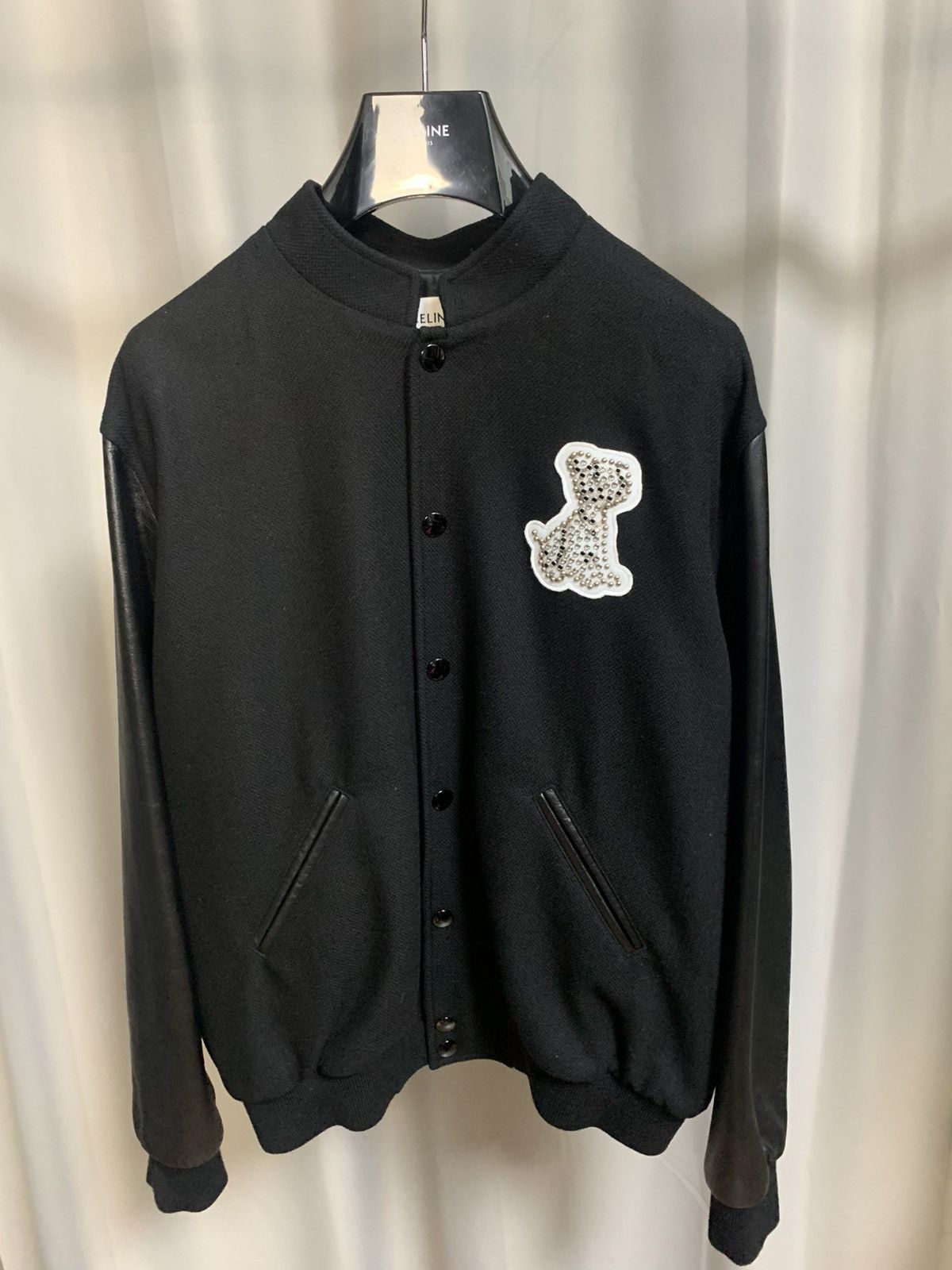 Celine Celine 2022SS Dogs Studded Teddy Jacket Size US L / EU 52-54 / 3 - 2 Thumbnail