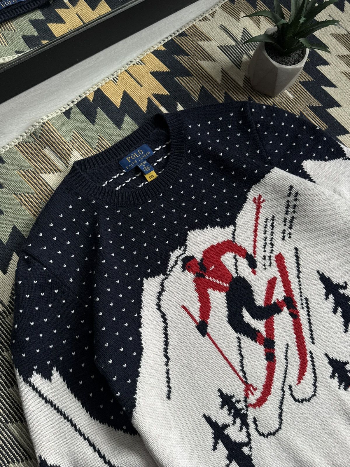 Polo Ralph Lauren Polo Ralph Lauren Ski Knitted Sweater Size US XS / EU 42 / 0 - 4 Thumbnail