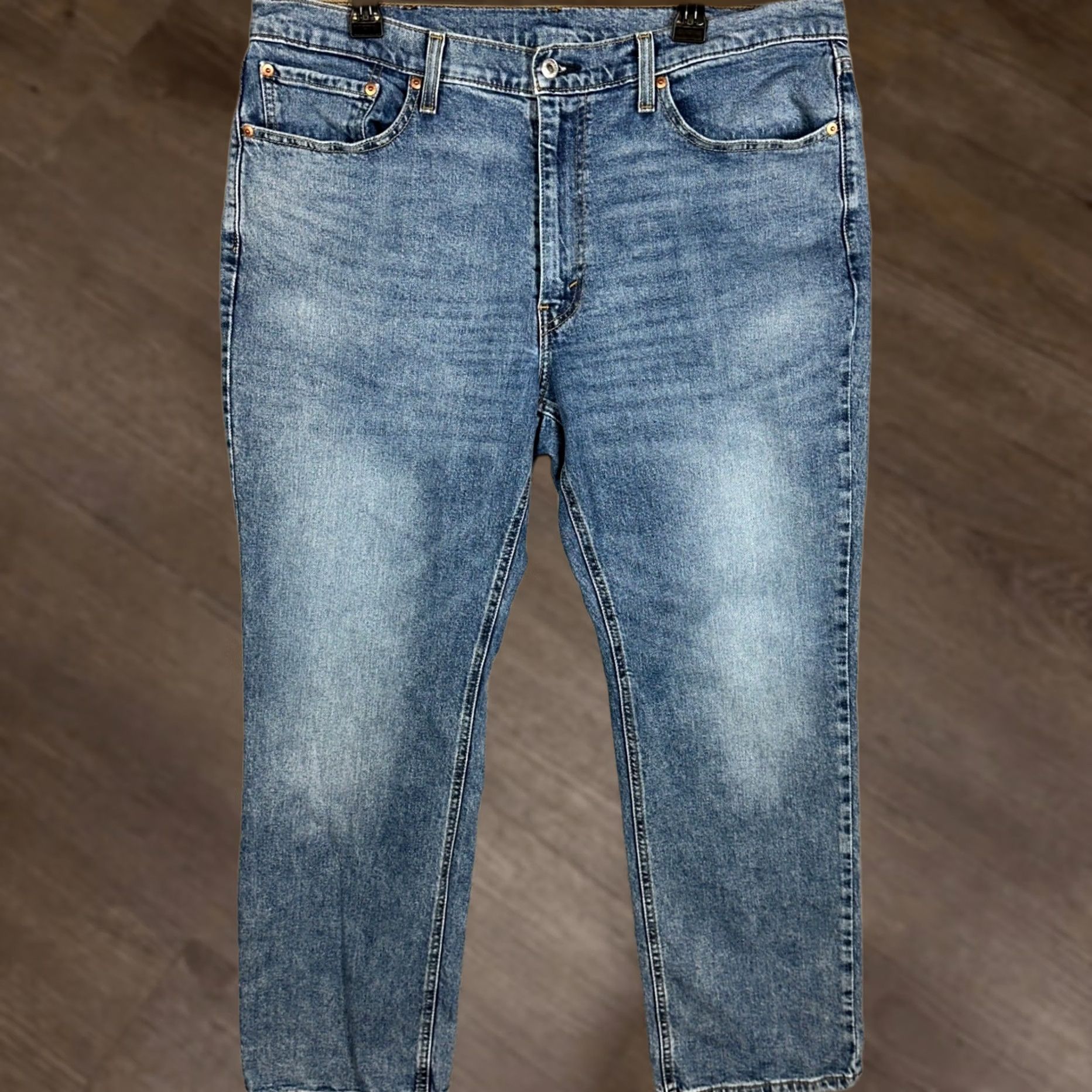 Levi's Levi's 541 Jeans Mens 38X30 Blue Athletic Tapered Stretch Denim Jeans Shirt? Size US 38 / EU 54 - 1 Thumbnail