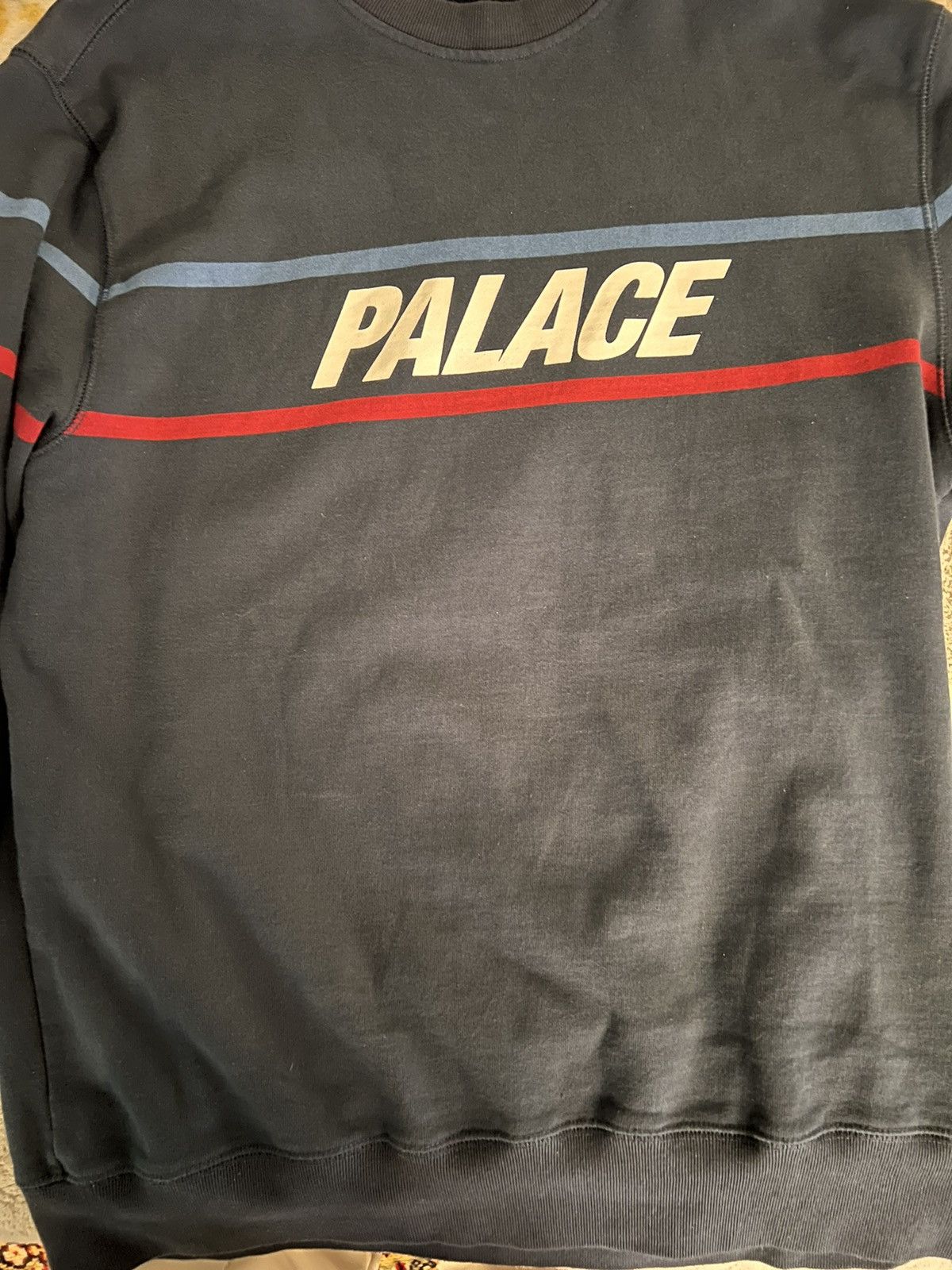 Palace Palace DOUBLE RIPE CREW NAVY - XL Size US XL / EU 56 / 4 - 2 Thumbnail