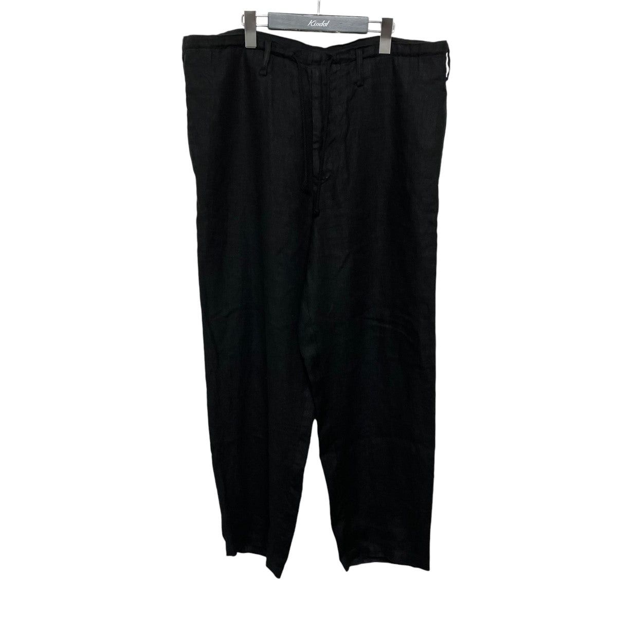 Yohji Yamamoto yohji yamamoto Linen Wide Pants HN-P81-322 Size US 37 - 1 Thumbnail