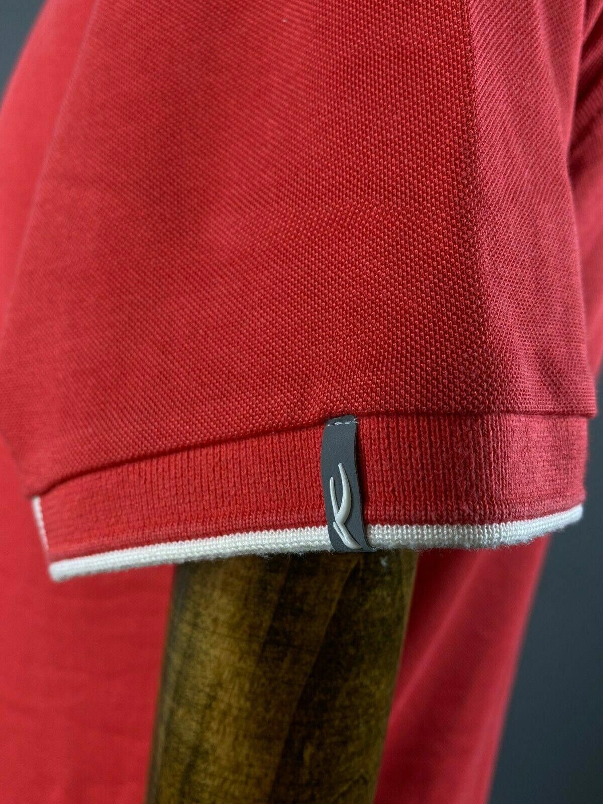 KJUS Men Kjus Red UPF 50+ Short Sleeve Polo Shirt Size S Size US S / EU 44-46 / 1 - 6 Thumbnail