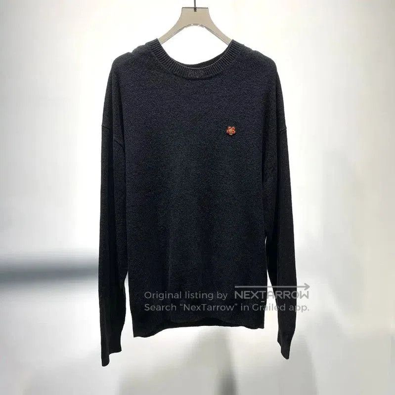 Kenzo KENZO Men's Black Wool Crewneck Sweater . Size US XL / EU 56 / 4 - 1 Thumbnail