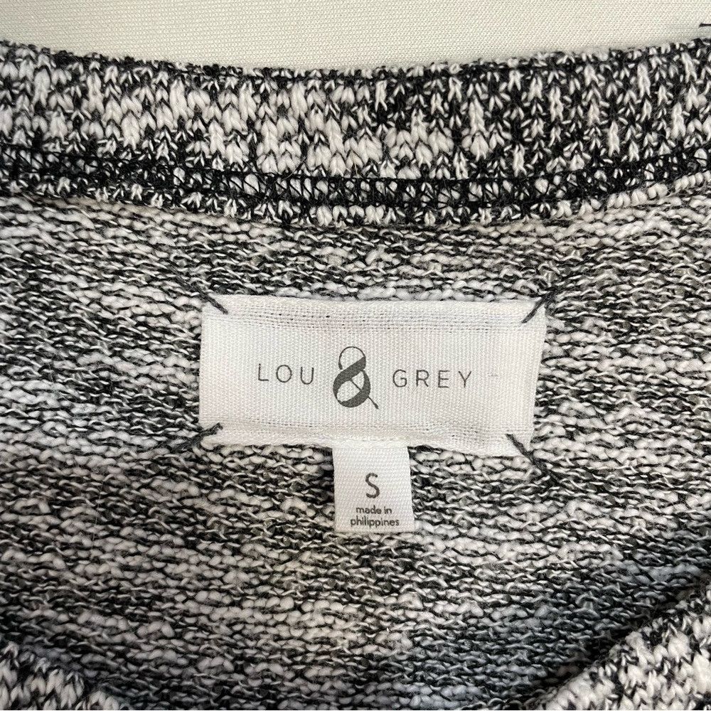 Lou & Grey Lou & Grey Cotton Blend Grey Melange Short Sleeve Top Size Size S / US 4 / IT 40 - 7 Thumbnail