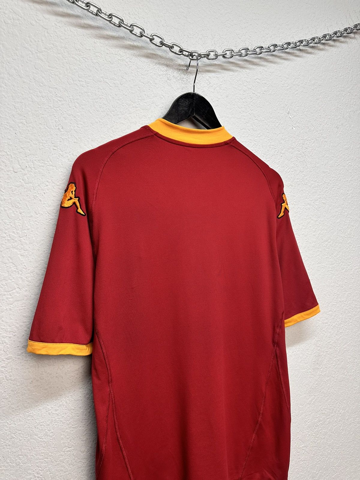 Kappa Vintage AS ROMA 2007 2008 HOME FOOTBALL SHIRT KAPPA JERSEY Size US M / EU 48-50 / 2 - 8 Thumbnail