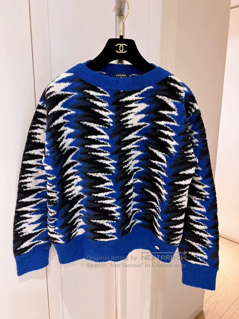 Chanel Chanel Cruise ship series towel knitwear sweater Size XS / US 0-2 / IT 36-38 - 1 Thumbnail