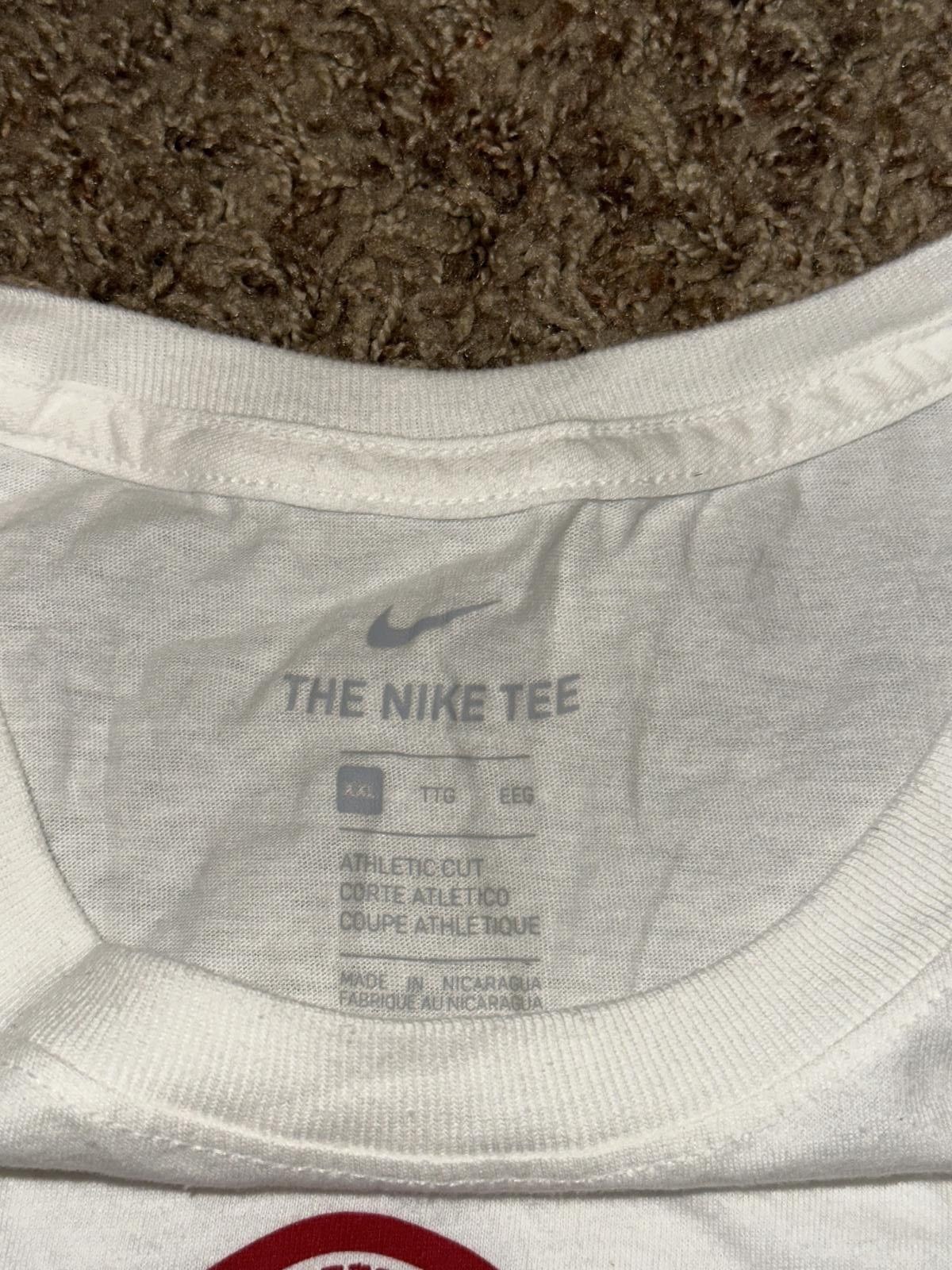 Nike Nike Mens NFL Odell Beckham Jr Team Issued Uptempo Air Long Sleeve White T-Shirt Size US XXL / EU 58 / 5 - 2 Thumbnail