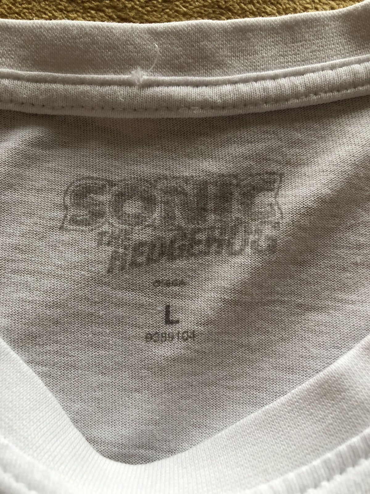 Vintage RARE SONIC THE HEDGEHOG GAME VINTAGE TEE SHIRT Size US L / EU 52-54 / 3 - 3 Thumbnail