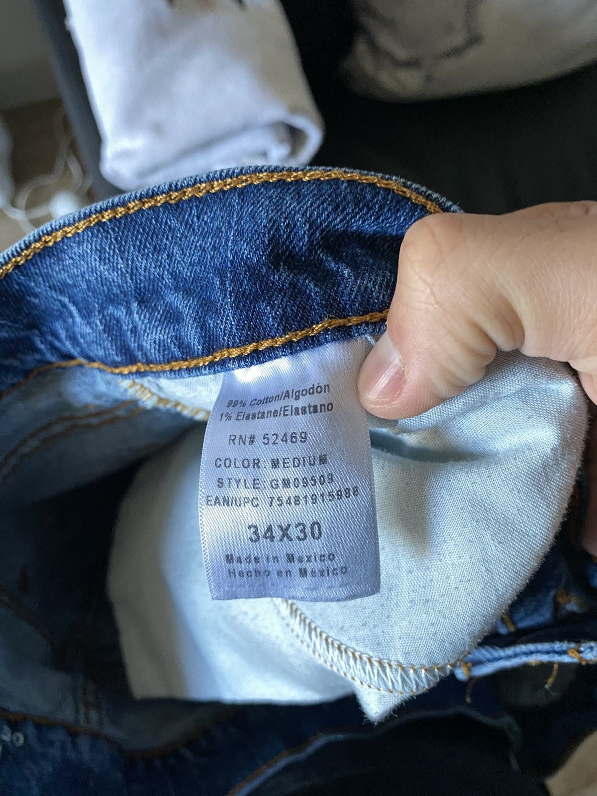 Vintage Vintage Y2K All Over Paint Denim Jeans Helmut Lang Style Size US 32 / EU 48 - 6 Thumbnail
