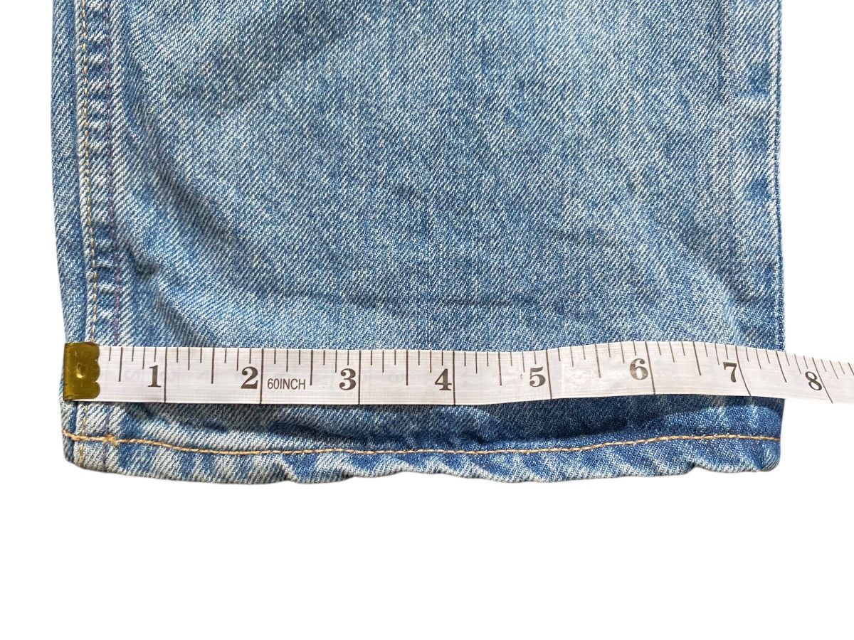 Japanese Brand Beams Japan Selvedge Distressed Patchwork Denim Size US 30 / EU 46 - 16 Thumbnail