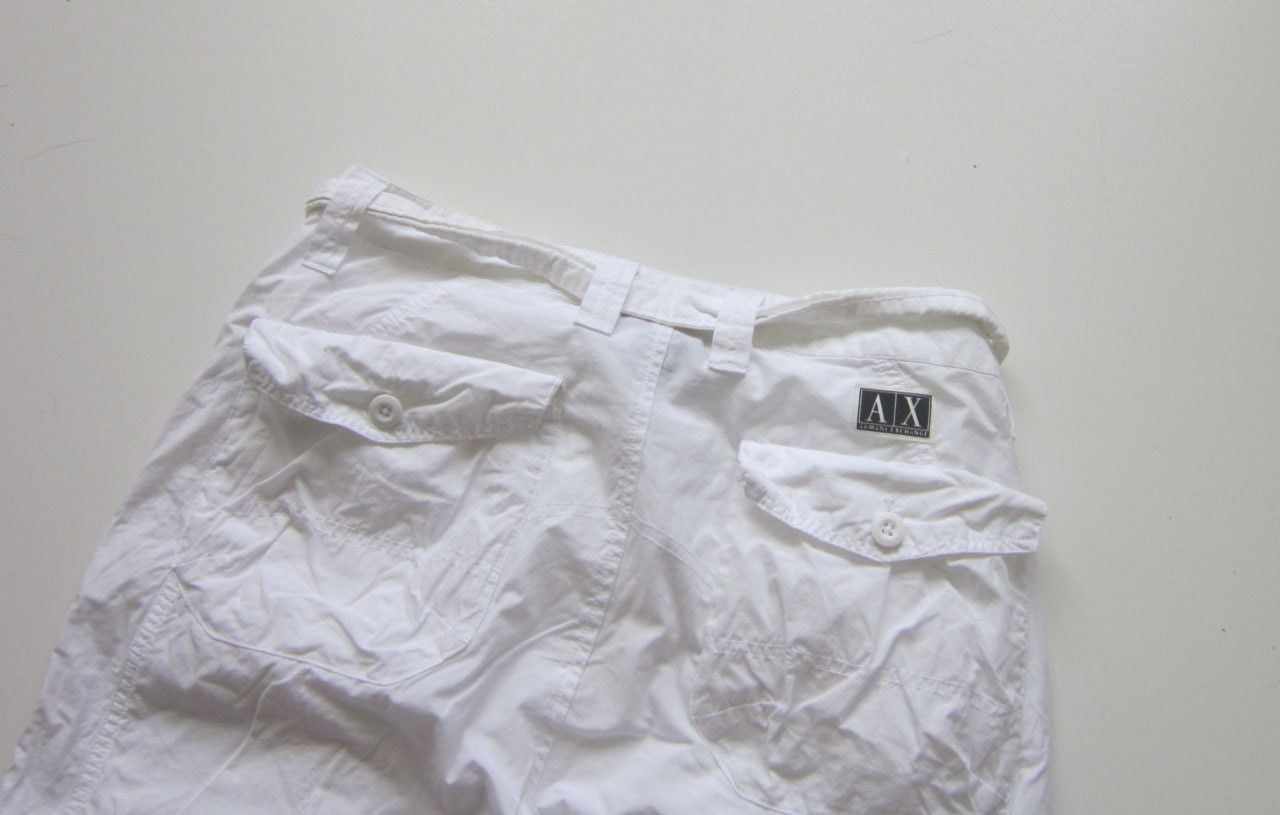 Armani Exchange Armani Exchange Light White Trousers Size US 33 - 5 Thumbnail
