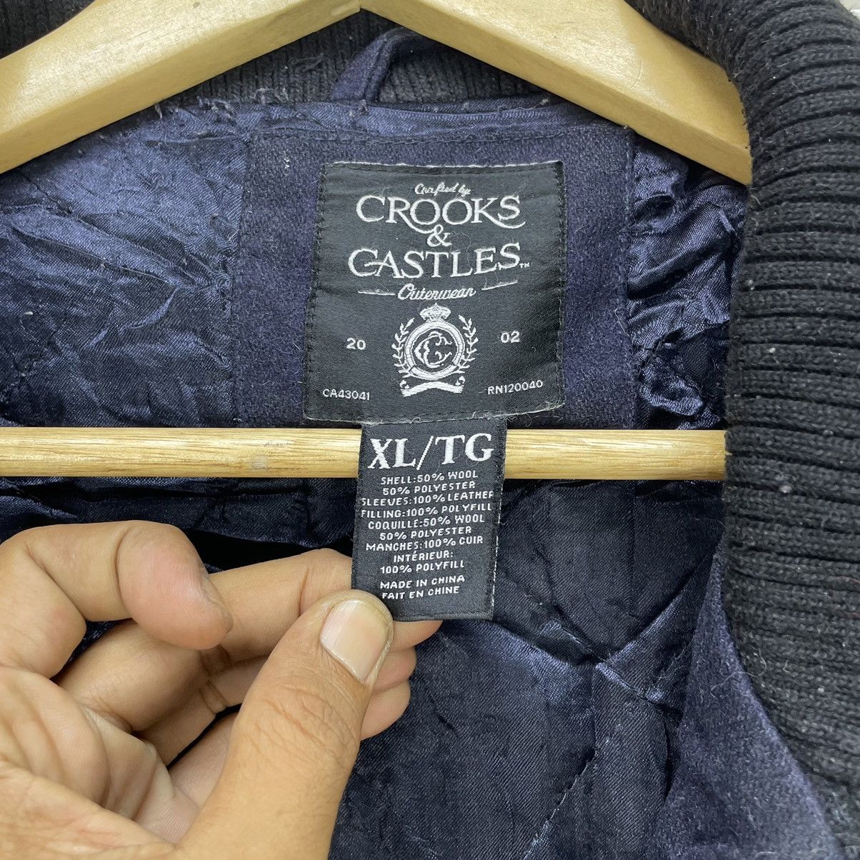 Crooks & Castles Japanese Brand Crook And Gastles Varsity Jacket Size US L / EU 52-54 / 3 - 13 Thumbnail