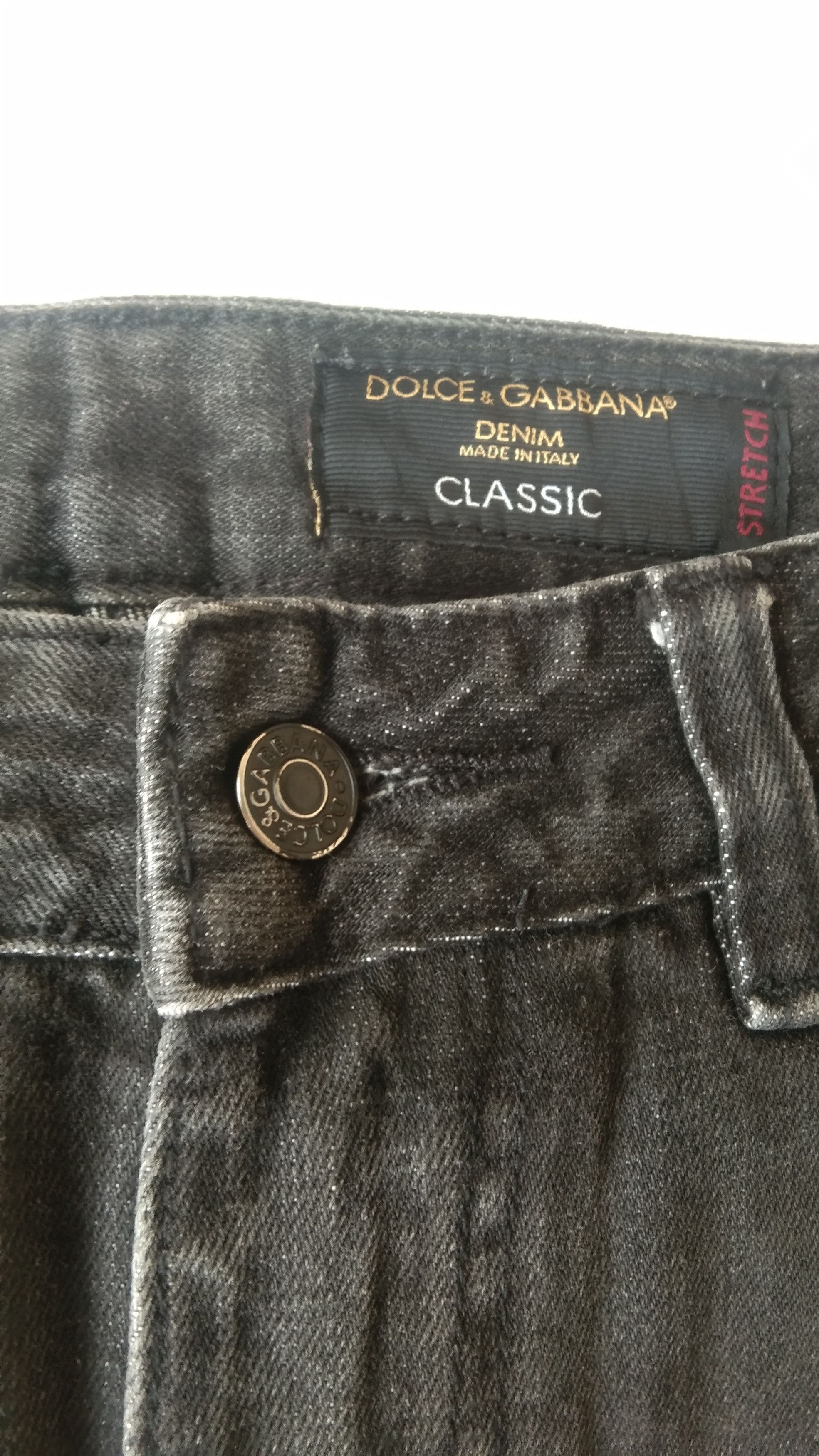 Dolce & Gabbana D&G black denim jeans Size US 32 / EU 48 - 6 Thumbnail