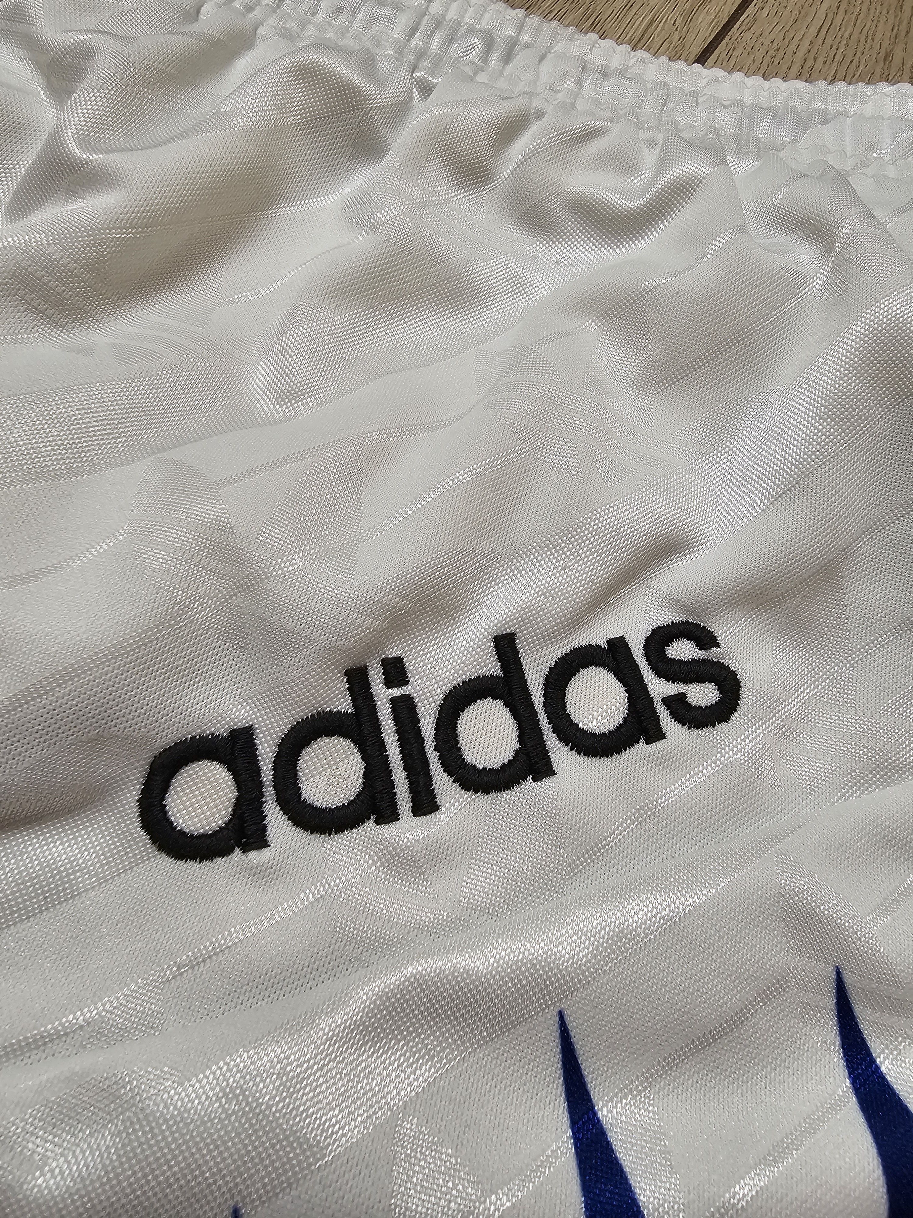 Adidas × Vintage ADIDAS SHORTS VINTAGE 90s TRAINING FOOTBALL SHORTS SOCCER Size US 36 / EU 52 - 4 Thumbnail