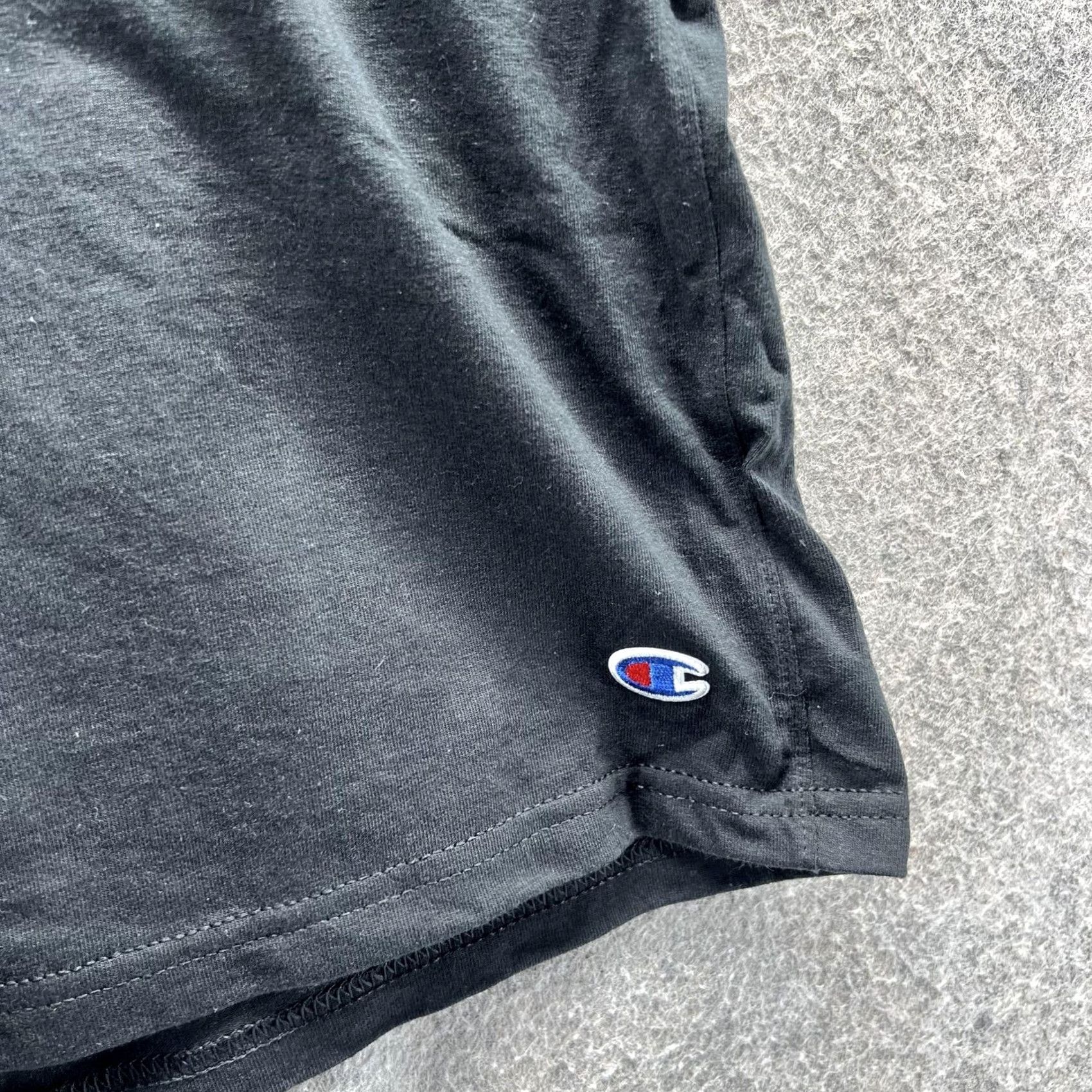 Champion Champion Jersey Shorts Mens XL Black 9 Inch Athletic Gym Drawstring Pockets Size US XL / EU 56 / 4 - 4 Thumbnail