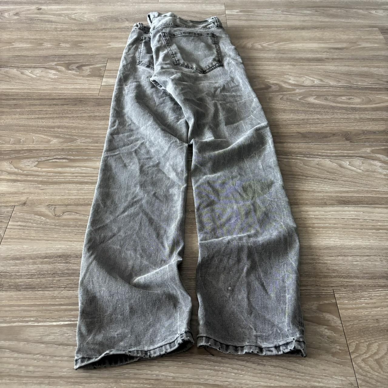 Ecko Unltd. Crazy Vintage Y2K/2000s Grunge Faded Black Ecko Denim Jeans! 34x31 Size US 34 / EU 50 - 4 Thumbnail