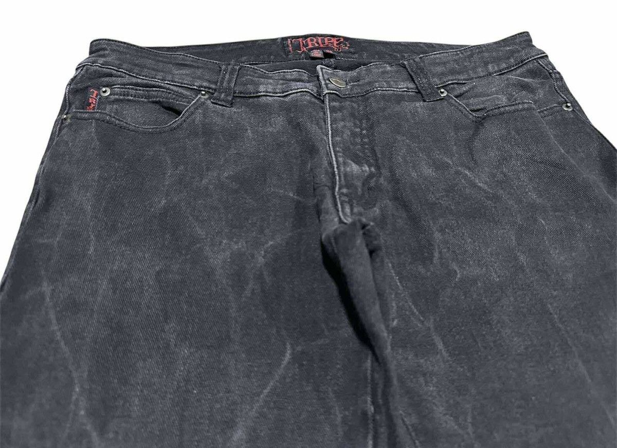 Tripp NYC 🔥Y2K Archive Tripp NYC Super Black Denim Skinny Dang Goodman Size US 34 / EU 50 - 4 Thumbnail