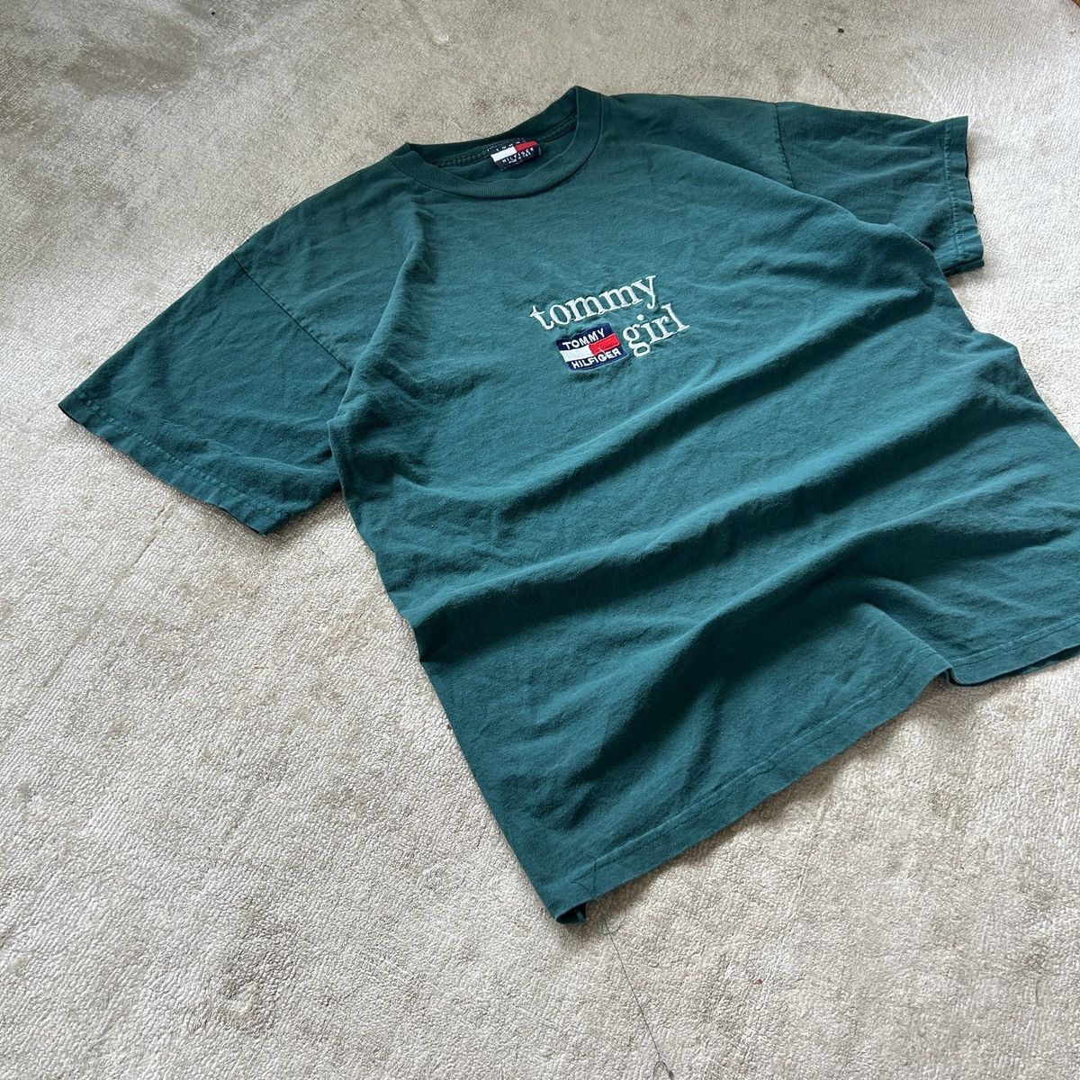 Tommy Hilfiger Tommy Girl Vintage Tee Size US L / EU 52-54 / 3 - 2 Thumbnail