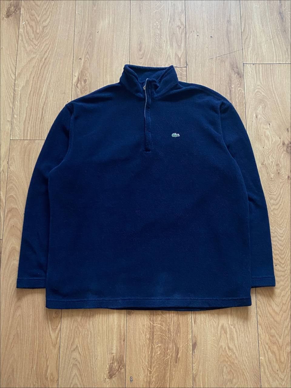 Vintage Lacoste Half-Zip Fleece Pullover