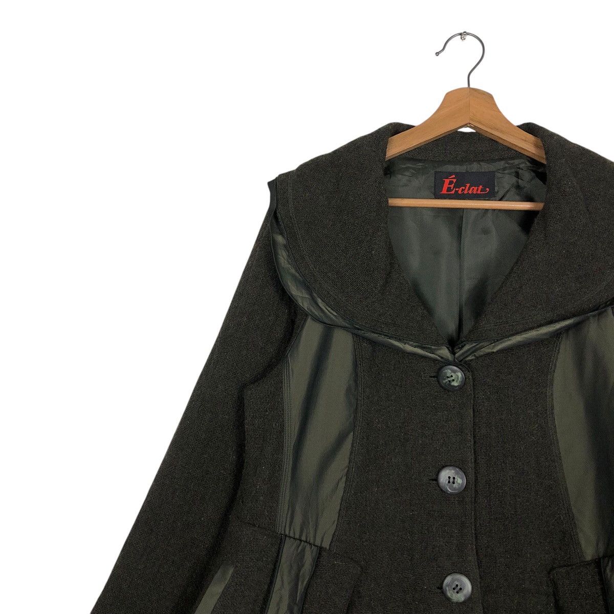 Japanese Brand 📌Vintage Bondage Jacket E-Clat Double Layer Issey Miyake Size US M / EU 48-50 / 2 - 8 Thumbnail