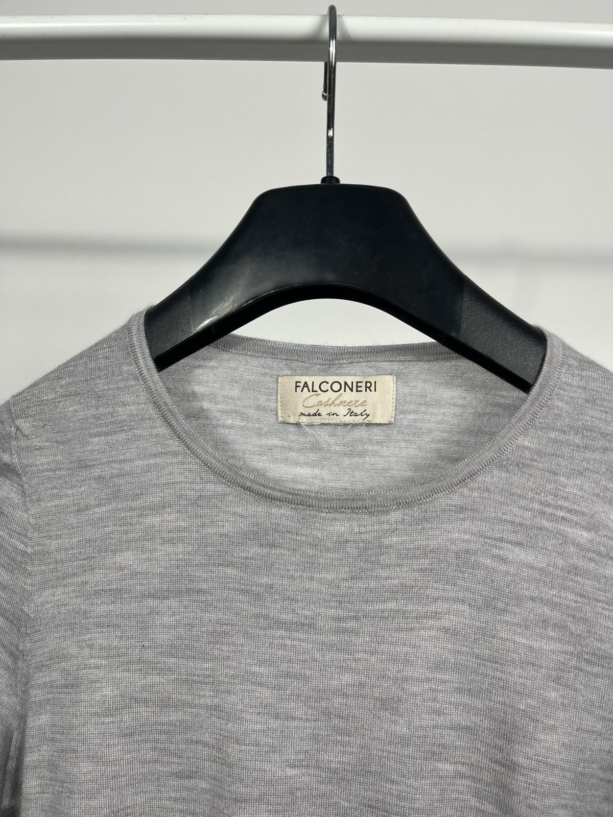 Other Falconeri cashmere blend grey short sleeve knit top Italy Size XS / US 0-2 / IT 36-38 - 4 Thumbnail