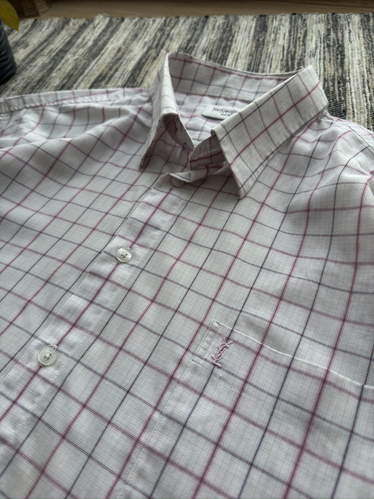 Other Yves Saint Laurent YSL vintage short sleeve summer shirt Size US XL / EU 56 / 4 - 4 Thumbnail