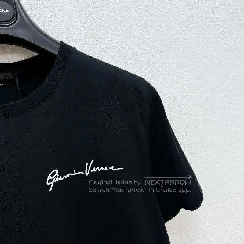 Versace Versace Black Cotton Short Sleeve T-Shirt . Size US S / EU 44-46 / 1 - 3 Thumbnail