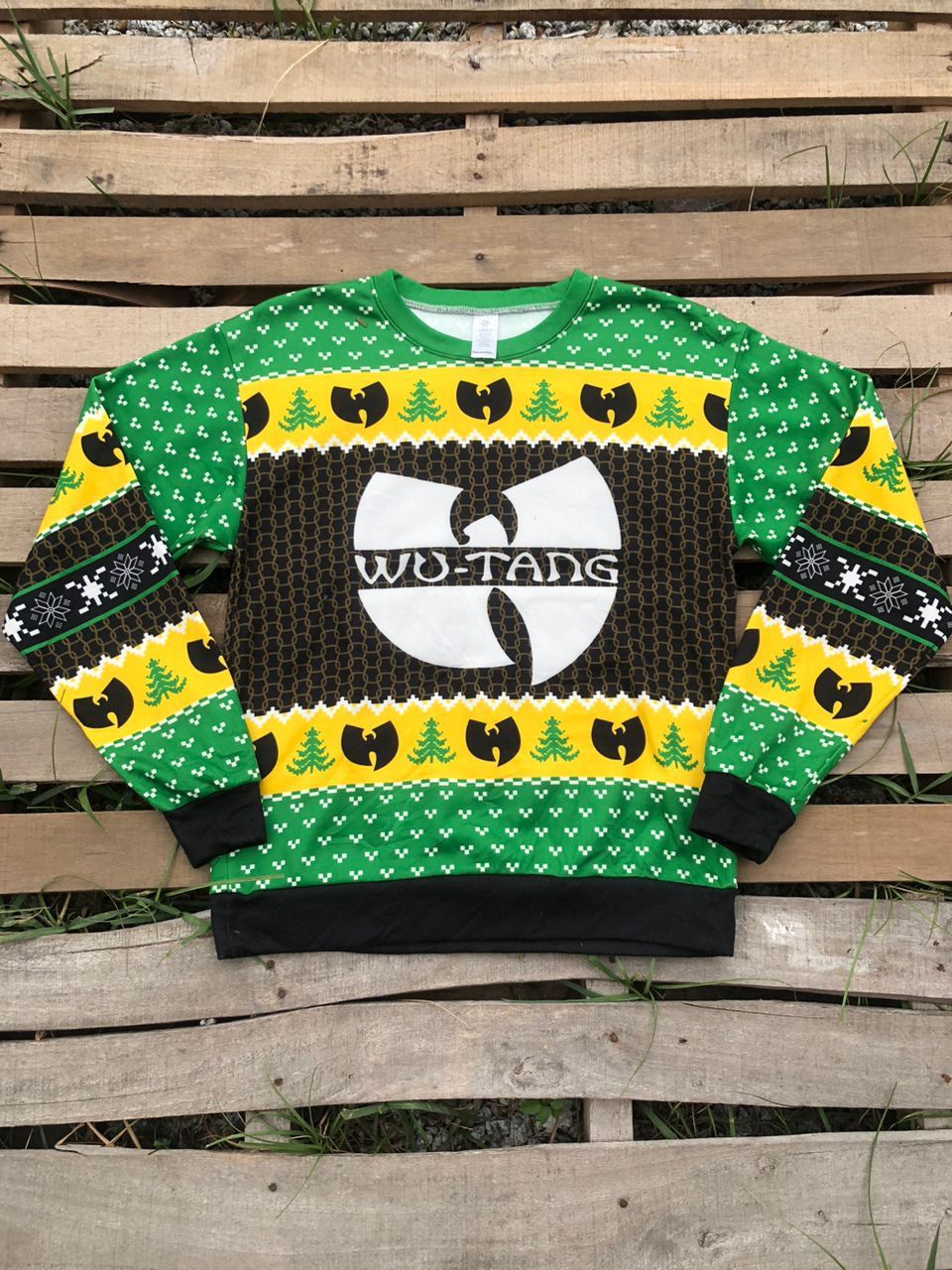 Wu-Tang Clan Wu-Tang Clan FullPrint Sweatshirt Rap Hip-hop Size US S / EU 44-46 / 1 - 1 Thumbnail