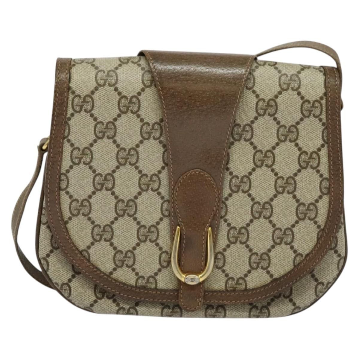 Gucci GUCCI GG Supreme Shoulder Bag Pvc Beige Gold Size ONE SIZE - 2 Thumbnail