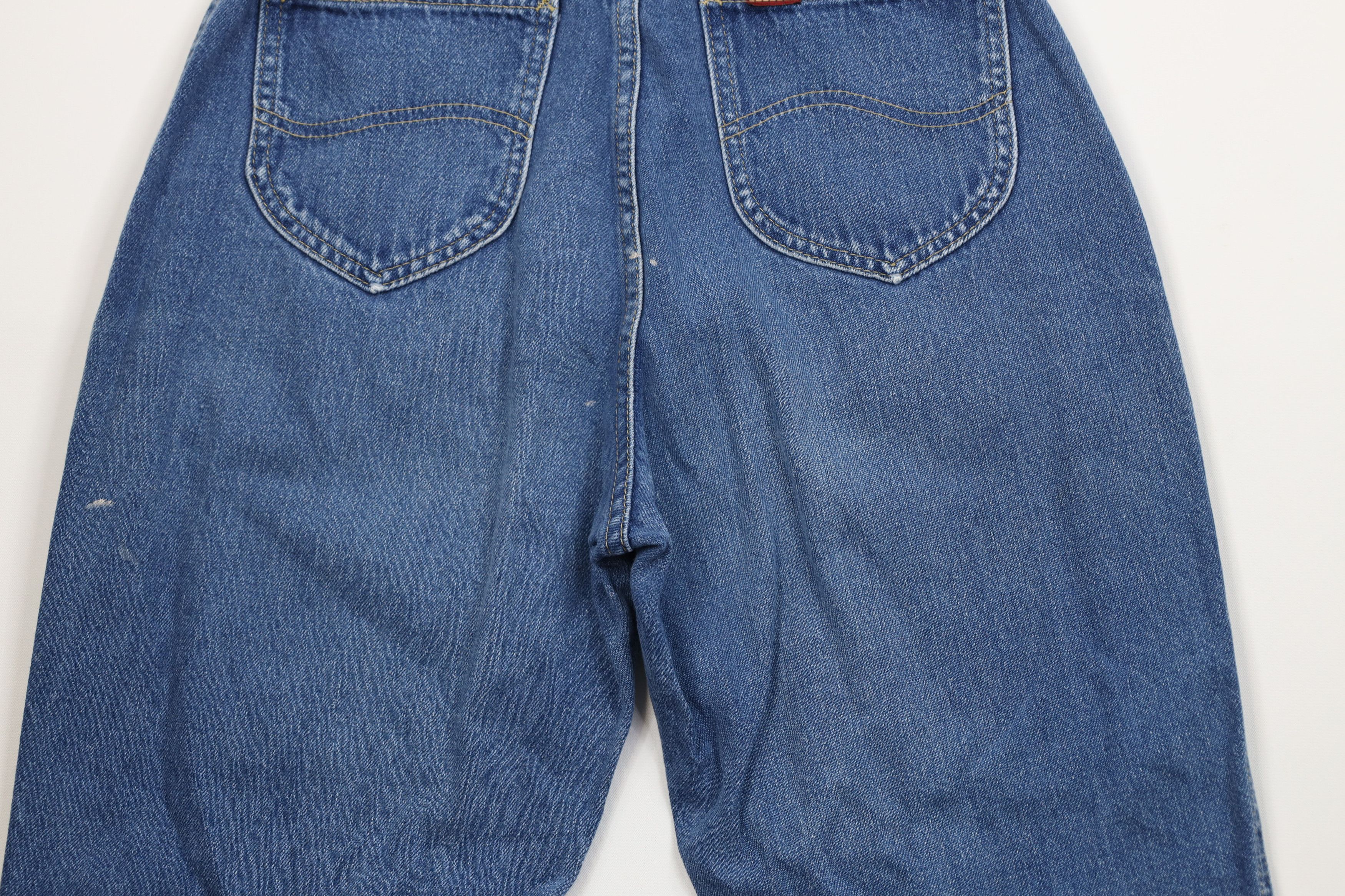 Lee Vintage 80s 90s Lee High Waist Tapered Leg Denim Jeans USA Size 32" / US 10 / IT 46 - 12 Thumbnail