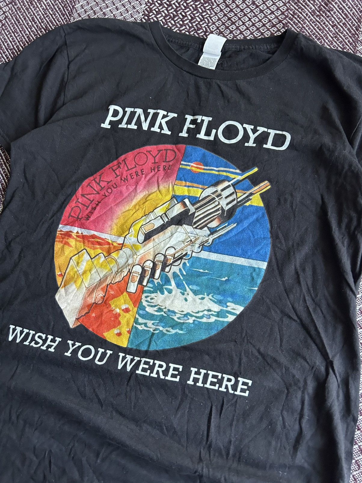 Pink Floyd Vintage Pink Floyd T-shirt Big Logo Streetwear Style Size M Size M / US 6-8 / IT 42-44 - 3 Thumbnail