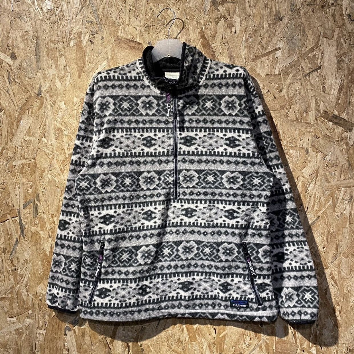 L.L. Bean × Vintage LL BEAN PULLOVER FLEECE POLARTEC Size US L / EU 52-54 / 3 - 1 Thumbnail