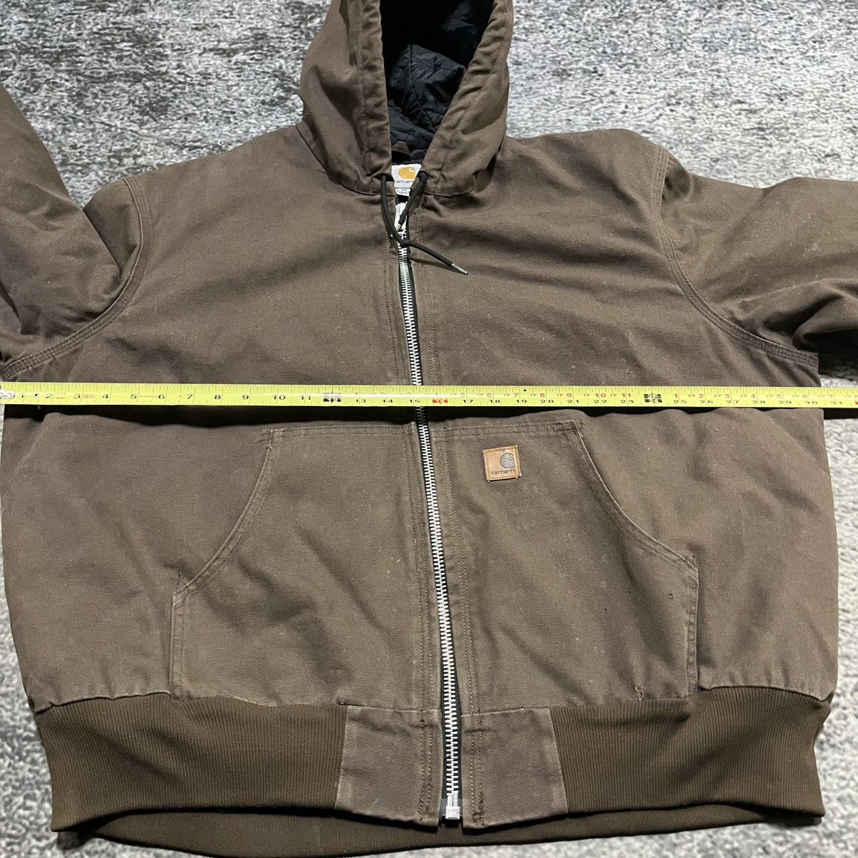 Carhartt VINTAGE CARHARTT BROWN CANVAS WORKWEAR HOODED JACKET SZ XXL Size US XXL / EU 58 / 5 - 13 Thumbnail