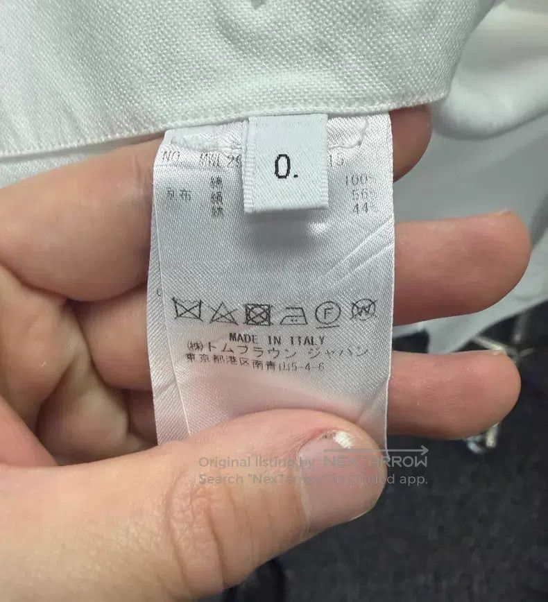 Thom Browne Thom Browne Shirt Size US XS / EU 42 / 0 - 5 Thumbnail