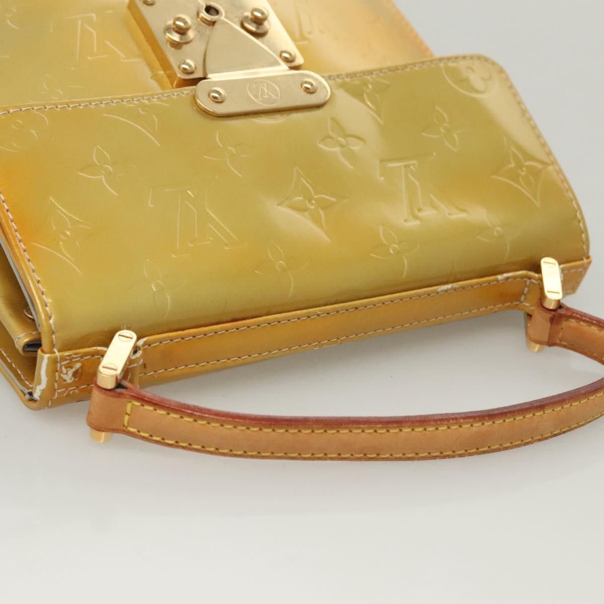 Louis Vuitton LOUIS VUITTON Monogram Vernis Spring Street Hand Bag Gris Size ONE SIZE - 6 Thumbnail