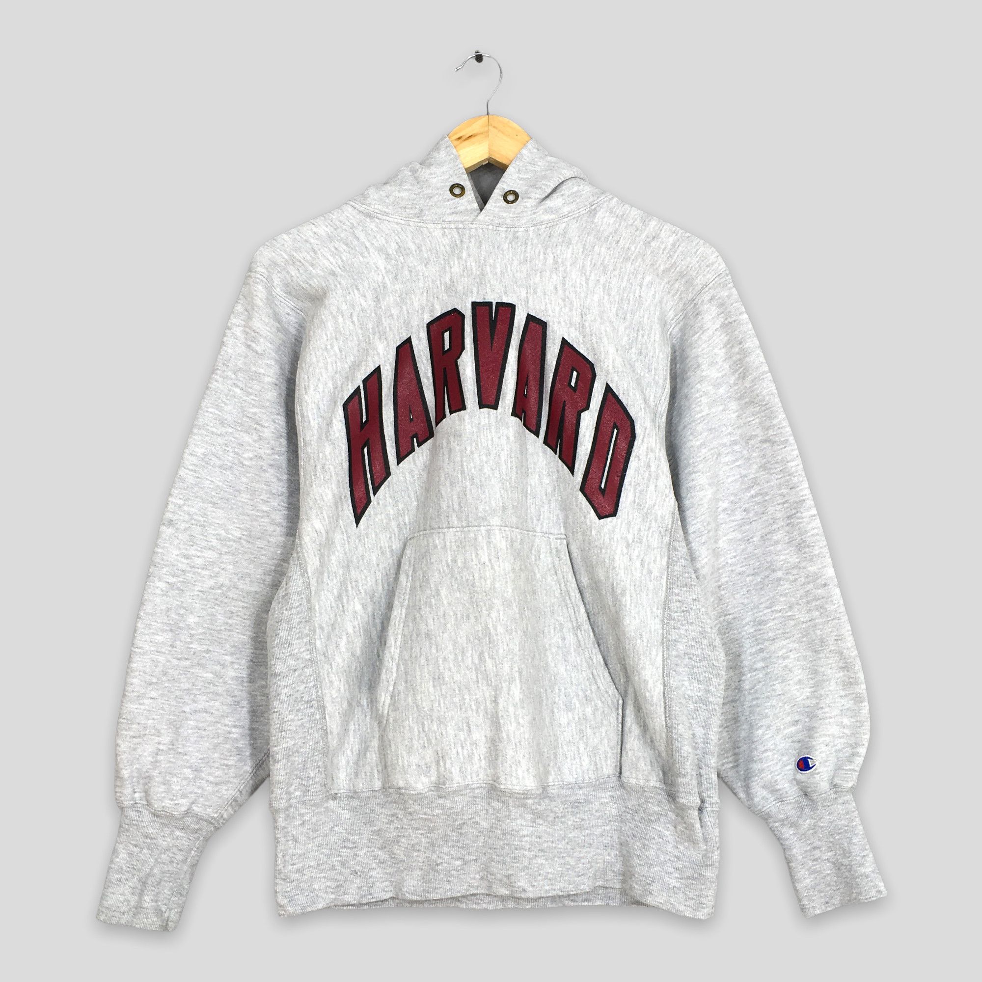 Champion × Russell Athletic Vintage Champion Reverse Weave Harvard Hoodie Sweater Medium Size US M / EU 48-50 / 2 - 1 Thumbnail