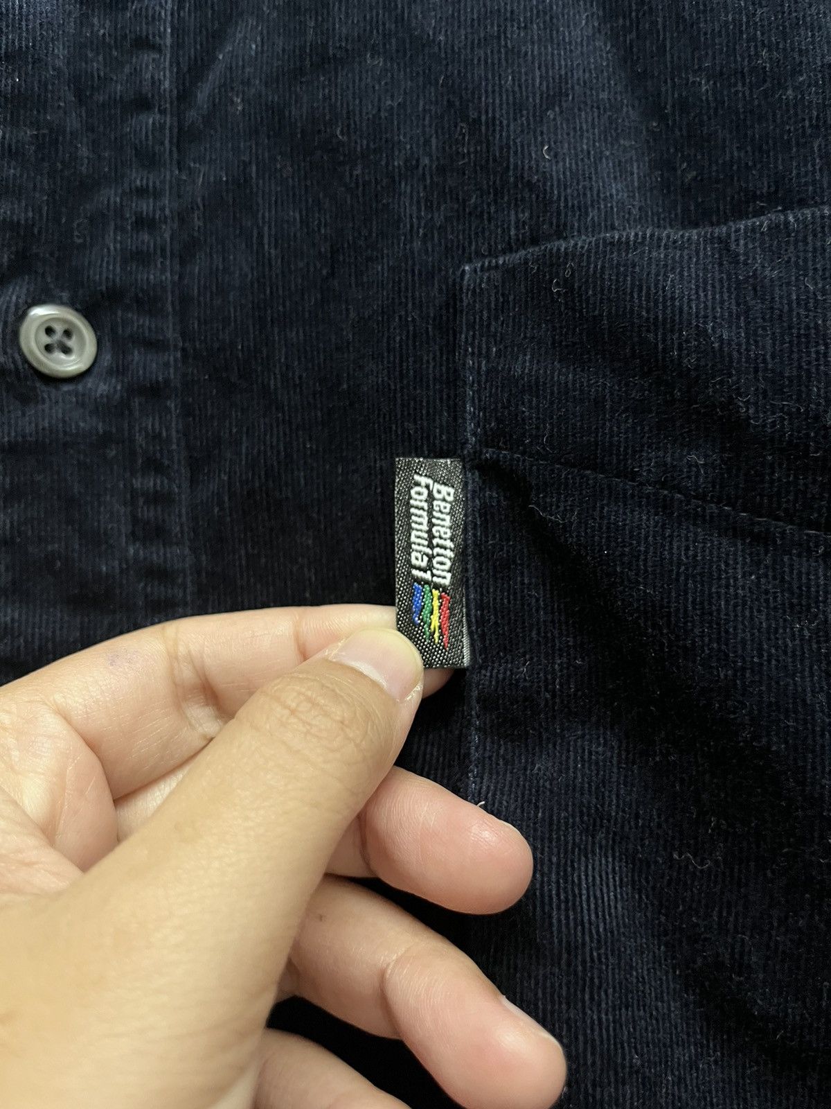 Other Benetton corduroy shirt Size US M / EU 48-50 / 2 - 3 Thumbnail